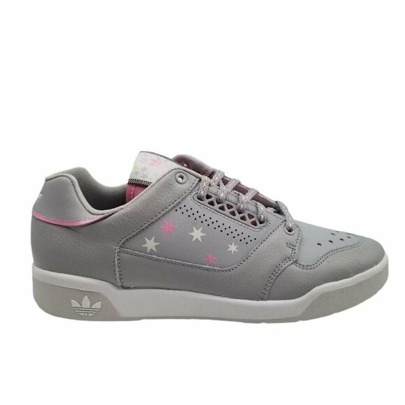 Adidas Originals Slamcourt Star‎ Womens Trainers Gray EF2088 Size 8.5 - Picture 1 of 8